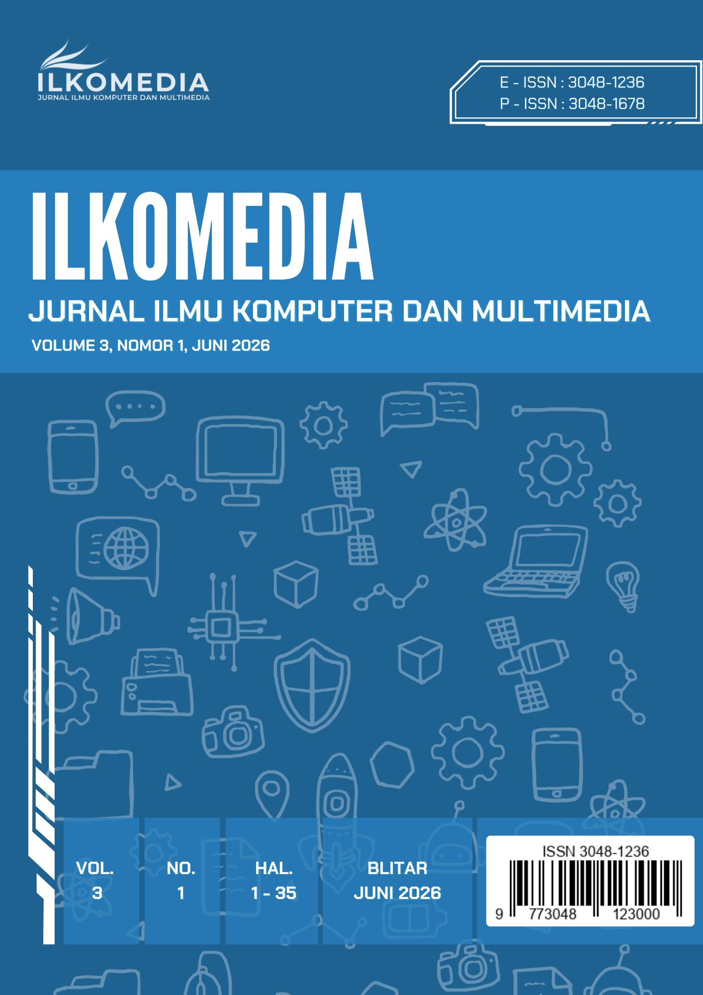 					View Vol. 3 No. 1 (2026): ILKOMEDIA Edisi Juni 2026
				
